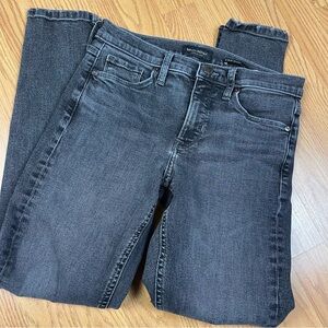 Banana Republic Charcoal Skinny Jeans
